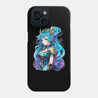 Ophiuchus Reverie: Mesmerizing AI Anime Character Artistic Journey Phone Case