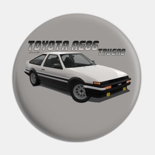 Toyota AE86 Trueno Pin