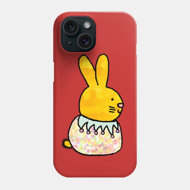 Easter Bunny Rabbit in a dress Phone Case by ellenhenryart