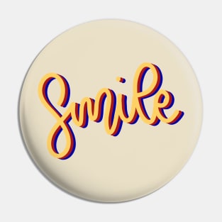 Smile Colorful Design Pin