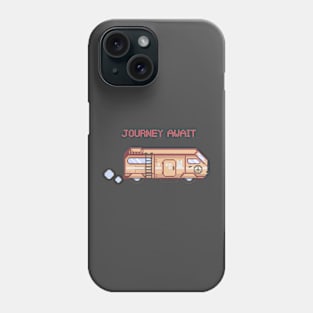 Pixel Art- Mini Bus Journey Await Collection Phone Case