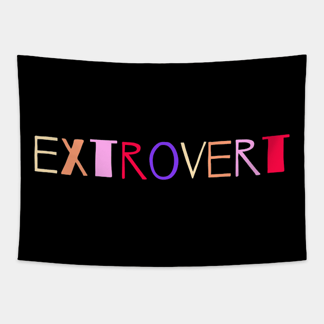 Extrovert Tapestry by NomiCrafts