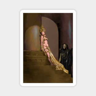 Princess Aura after Frazetta Magnet