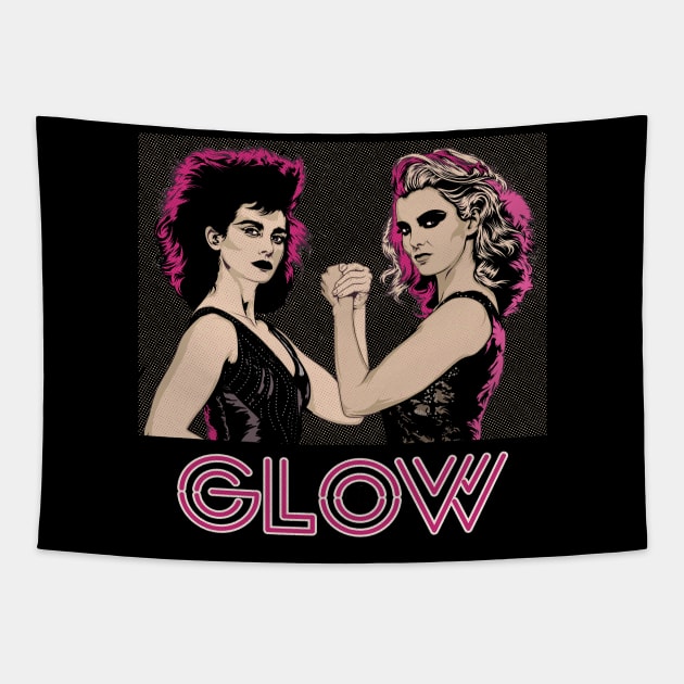 GLOW Tapestry by TheBlindTag