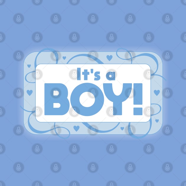 It's a Boy by Dale Preston Design