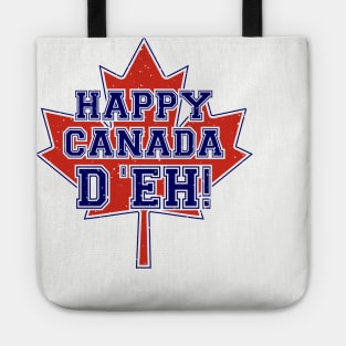 Happy Canada D'eh! (Navy) Tote