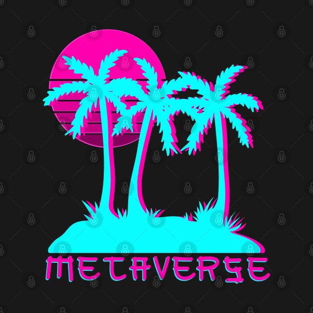 Retro Metaverse NFT Retro Defi Cyberpunk Vapourware Aesthetic Crypto by faiiryliite