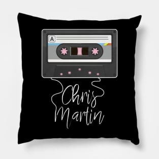 Love Music Chris Proud Name Awesome Cassette Pillow