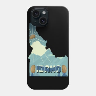 Idaho state design / potato lover / idaho gift idea / idaho present Phone Case