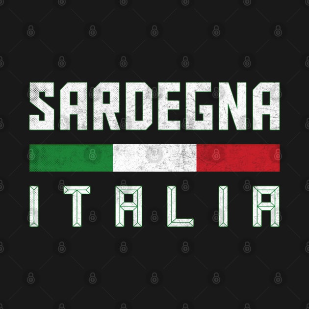 Sardegna / Italian Region Typography Design by DankFutura