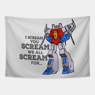 Transformers Starscream 80’s Retro Tee Decepticon Tapestry