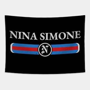 Graphic Nina Name Vintage Birthday Retro Gift Tapestry