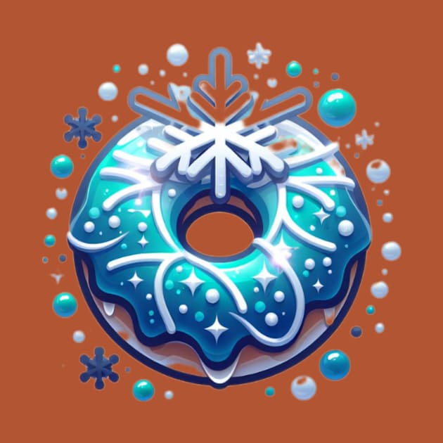 Ice Donut by Donut Duster Designs