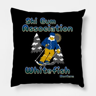 Ski the trees Ski Bum Association whitefish Montana chapter Pillow