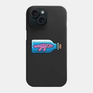 Mosasaurus in a Bottle Phone Case