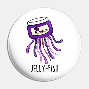 Jellyfish Cute Jelly Pun Pin