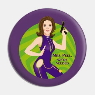 Mrs. Peel Pin