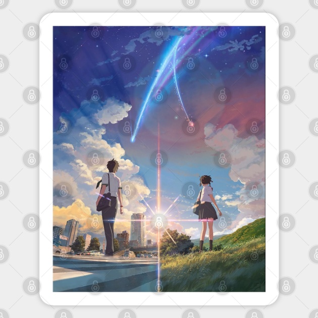 Your Name 君の名は Kimi No Na Wa Sticker Teepublic