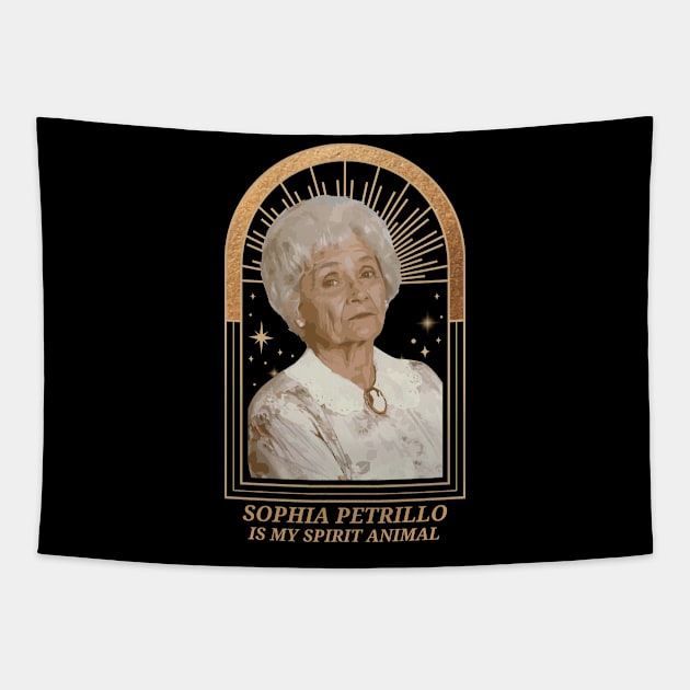 golden girls - sophia petrillo is my spirit animal Tapestry by Crocodile Store