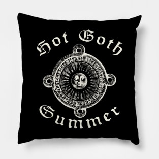 hot goth summer Pillow