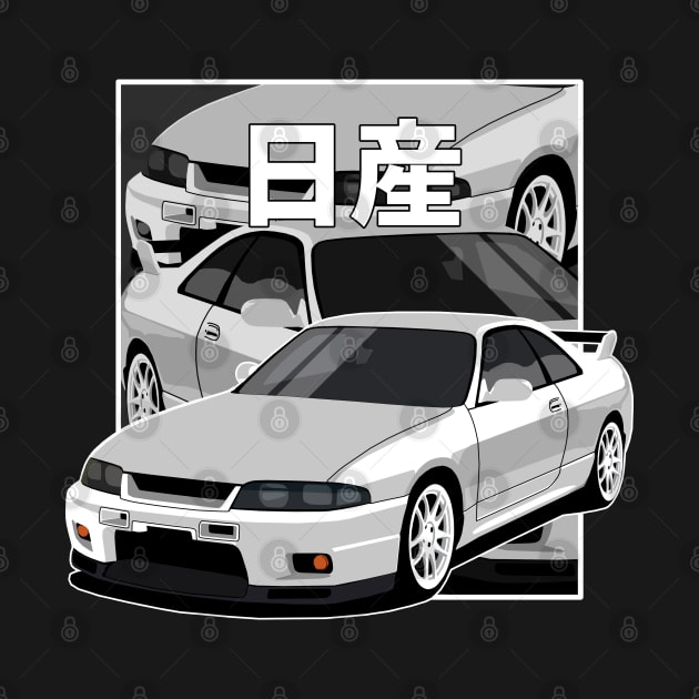 Nissan Skyline Gtr r33 Japanese Comics by Rebellion Store