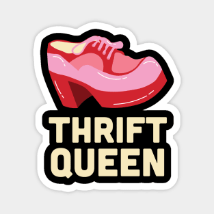 Retro Shoes Thrift Queen Magnet