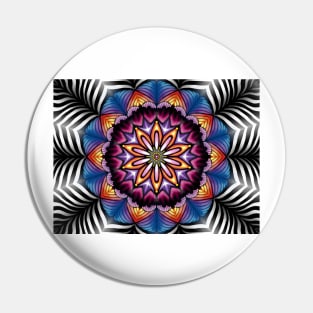 Mandala Ups and Downs Pin