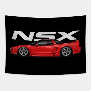 NSX Rasberry (Red) Tapestry