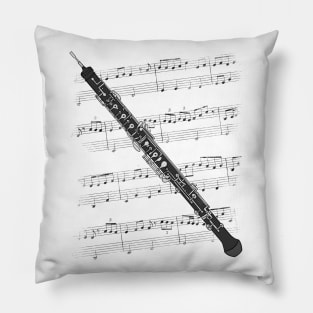 Oboe Player Oboist Woodwind Musician Pillow