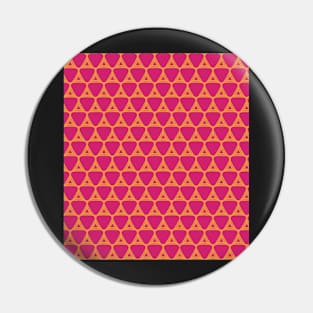 Seamless geometriccall pattern in pink and orange Pin