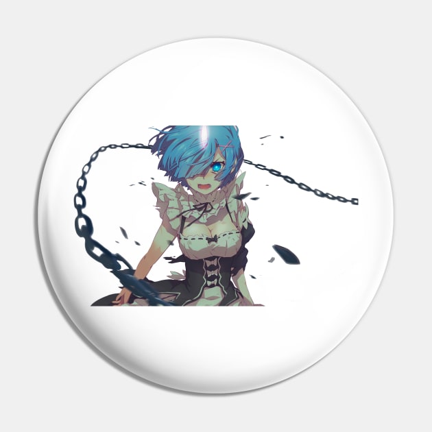 Don't mess with Rem Pin by Otakuteland