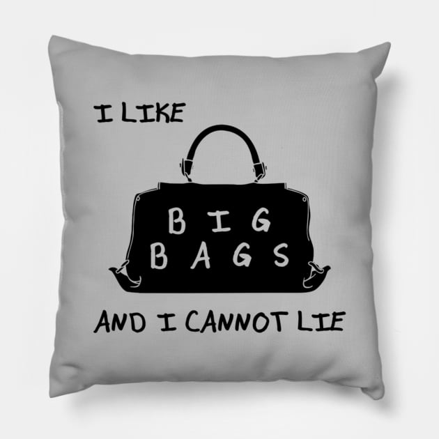 Baby Got Bag Collector 90's Slogan Gift For Bag Lovers Pillow by BoggsNicolas