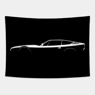 Maserati Khamsin Silhouette Tapestry