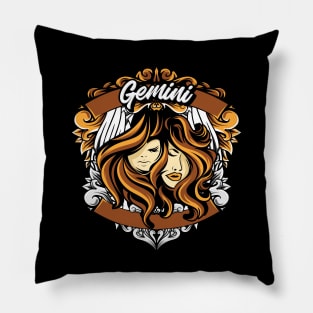 Zodiac GEMINI Frame Series Pillow