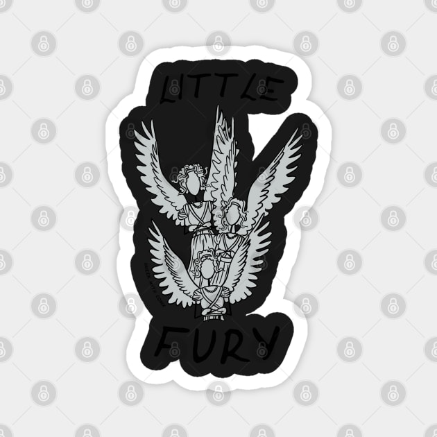 Greek Myth Comix the LITTLE Furies Fury Magnet TeePublic Greek Myth Comix the LITTLE Furies Fury Magnet TeePublic