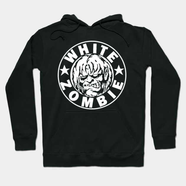 White Zombie Zombie Hoodie TeePublic