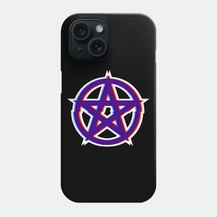 Glitch Pentacle Phone Case