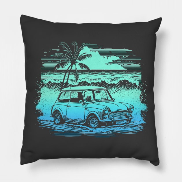 Beach Cooper Pillow by Kid Relic