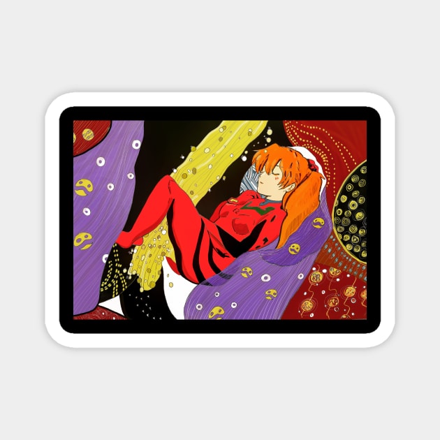 Asuka Danae Magnet by theprometeus