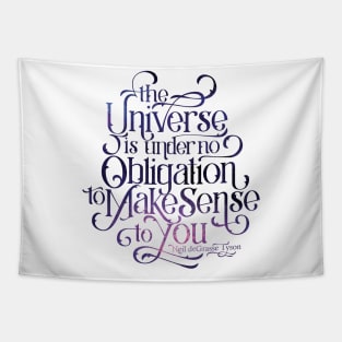 Universe Quote Tapestry