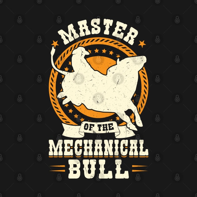 Master Of The Mechanical Bull - Bull Rider by Peco-Designs