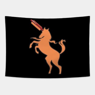 Hot Dog Unicorn Tapestry