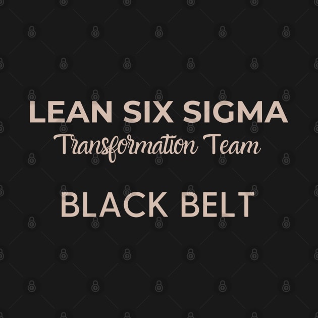 Lean Transformation Team BLACK BELT by Viz4Business