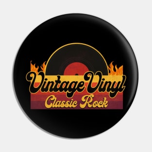 Vintage Vinyl Classic Rock Pin