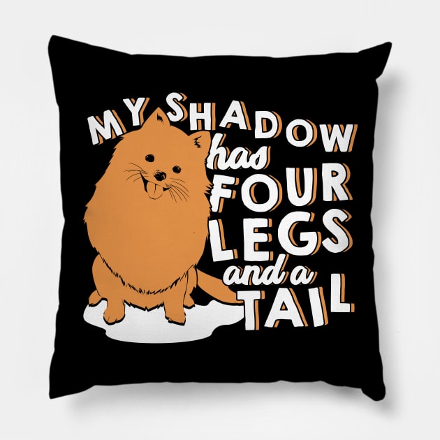 Pomeranian Pom Spitz Dog Lover Gift Pillow by Dolde08