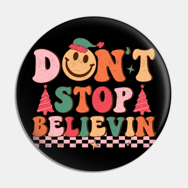 Don't Stop Believin' Pin by MZeeDesigns
