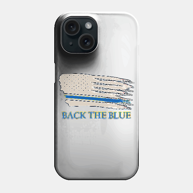 back the blue Phone Case by againstthelogic