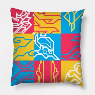 pattern culture java Pillow