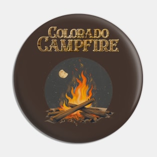 Colorado Campfire Pin