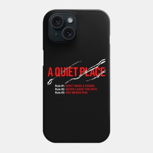 A Quiet Place Phone Case